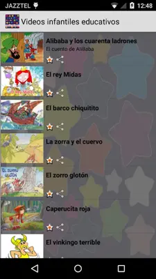 Videos infantiles educativos android App screenshot 1